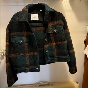 Cropped Wilfred Shacket in size XS